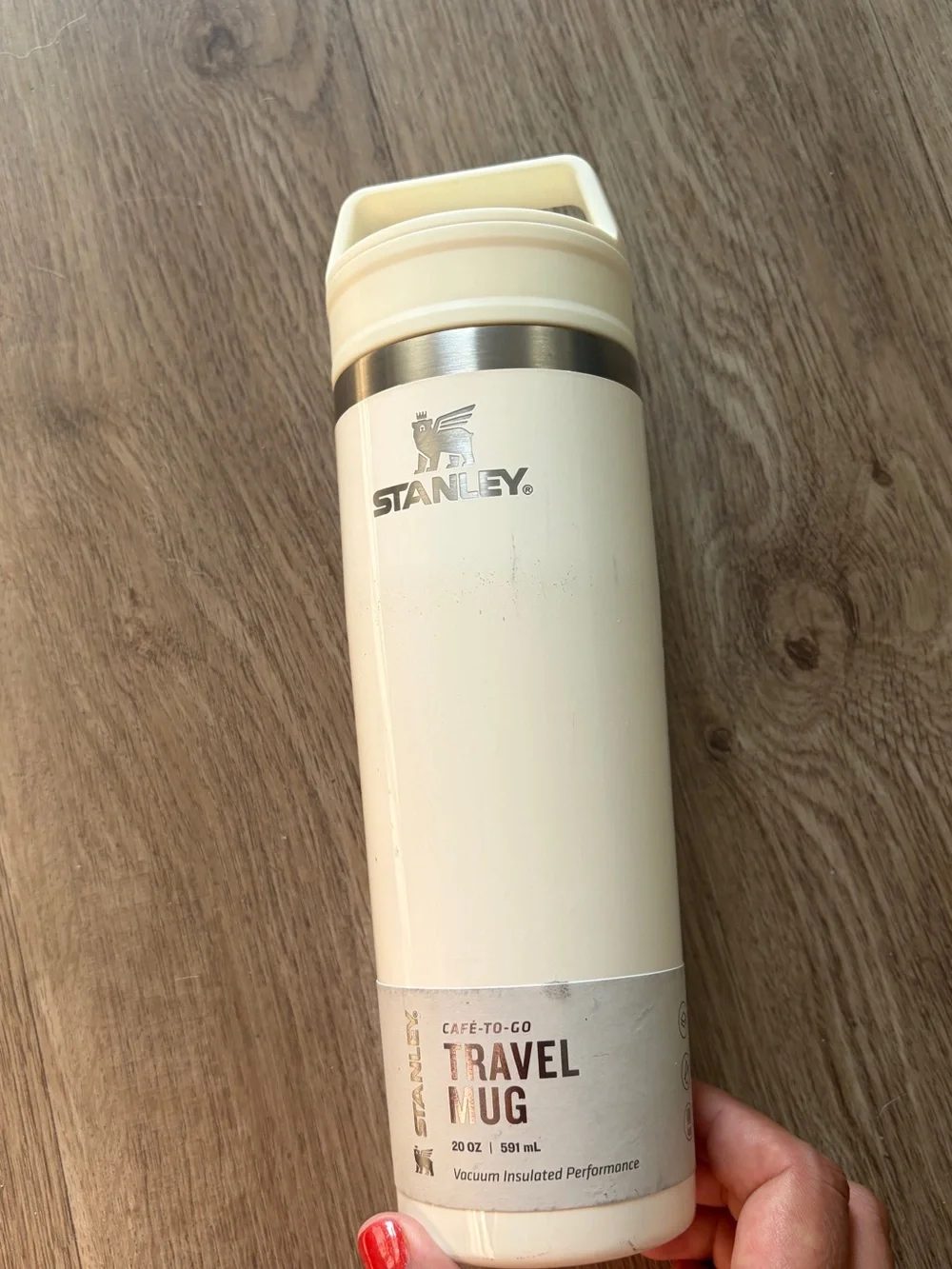 DAMAGED Stanley Cafe to go 20oz Insulated Travel Mug NWT - Picture 6 of 10